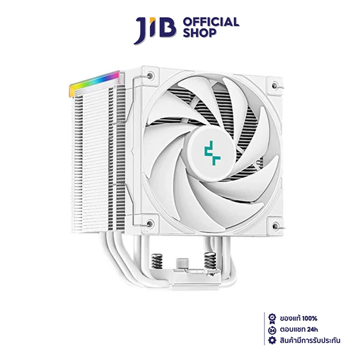 CPU AIR COOLER (พัดลมซีพียู) DEEPCOOL AK500 DIGITAL WHITE