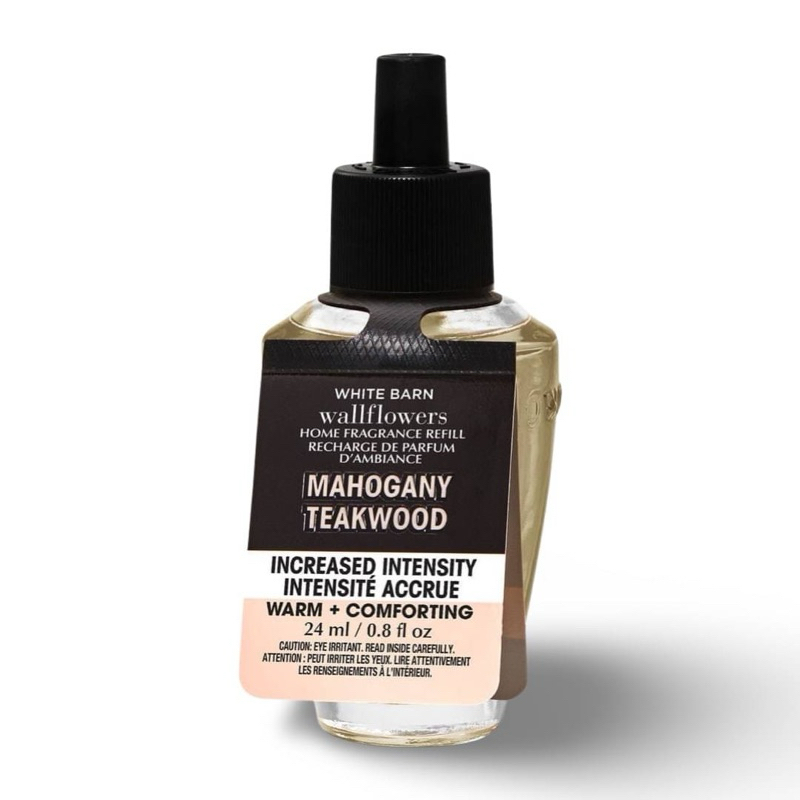 ช๊อปไทยMahogany Teakwood Increased Intensity Wallflowers Fragrance Refill 24ml รีฟิลน้ำหอมปลั๊กกลิ่นMahogany Teakwood