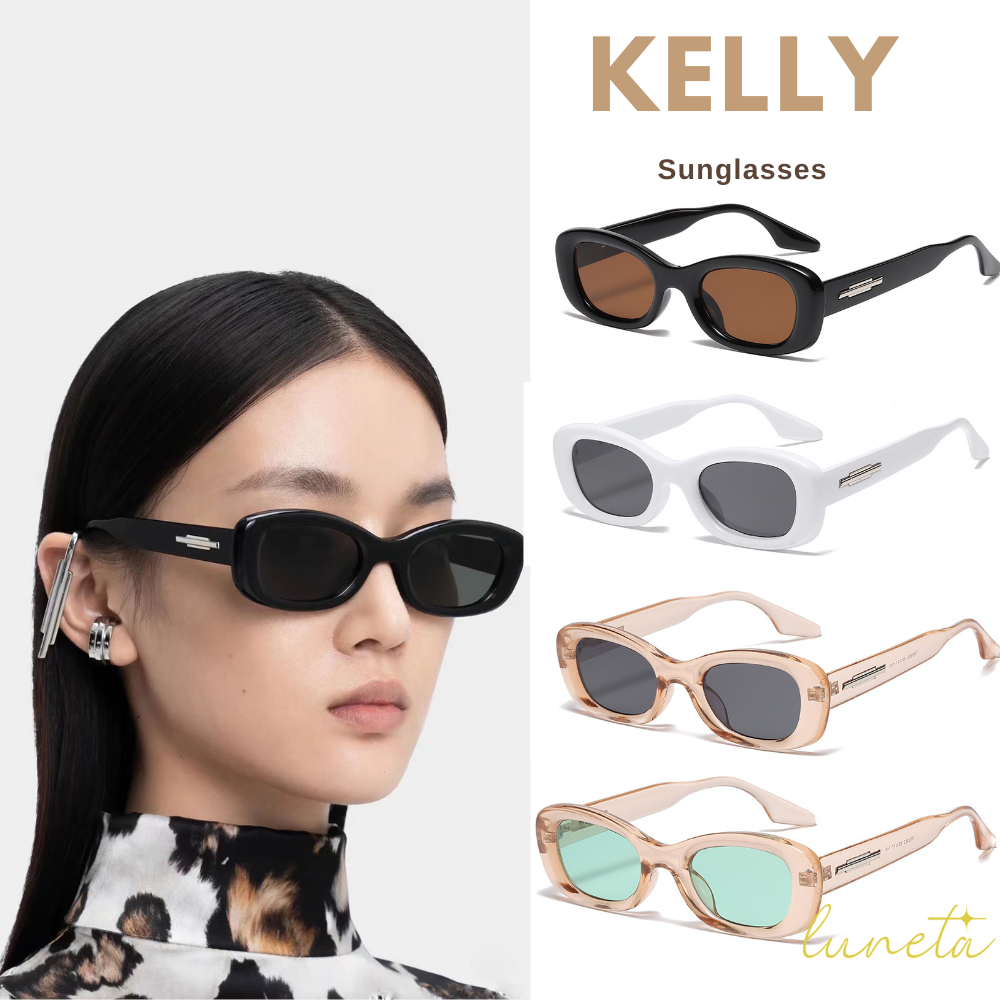 Luneta👓 แว่นตากันแดด Sunglasses แว่นแฟชั่น y2kเข้ากับทุกลุคใช้ได้ทั้งชายเเละหญิง