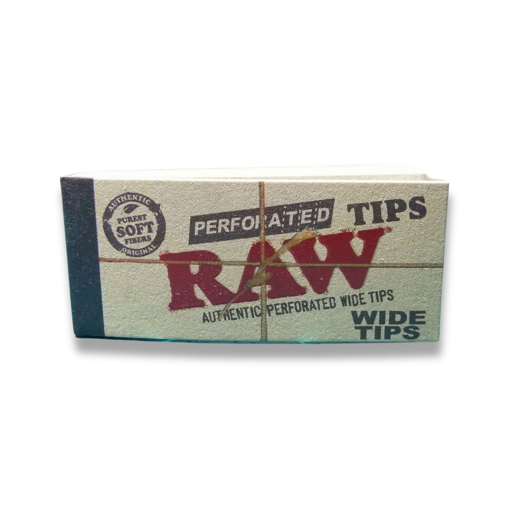 RAW WIDE TIPS Authentic perforated wide tips
