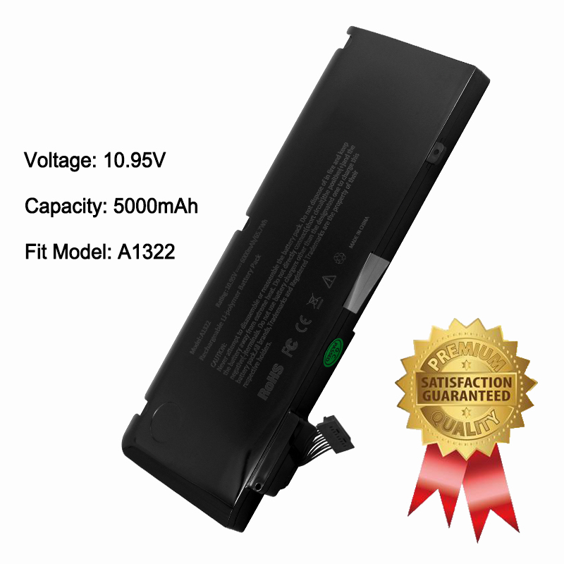 ♛Laptop Battery For 13 A1322 A1278 2009 2010 2011 5000mAh MB990