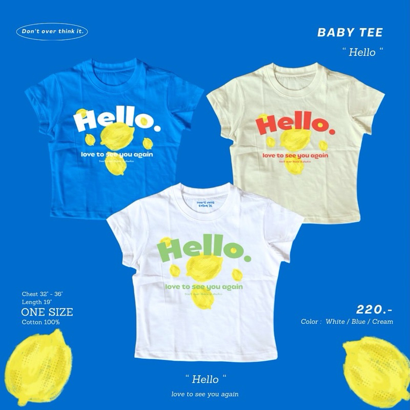 ( Doti. ) Hello. lemon