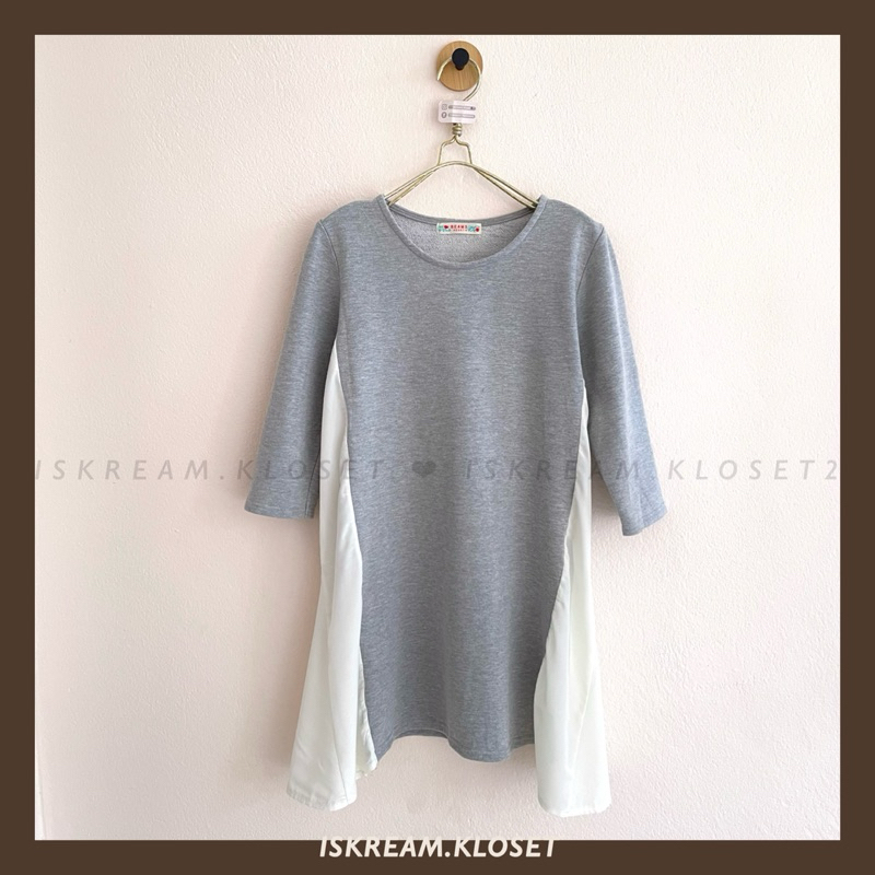 BEAMS HEART Dress เดรสแขนสามส่วนมือสอง