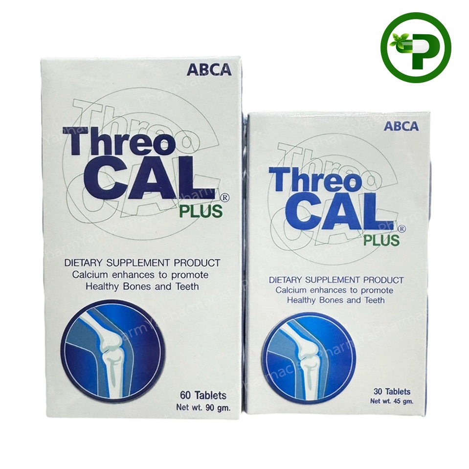 Threo CAL Plus ผลิตภัณฑ์เสริมอาหาร ทรีโอ แคล พลัส ABCA บำรุงกระดูก