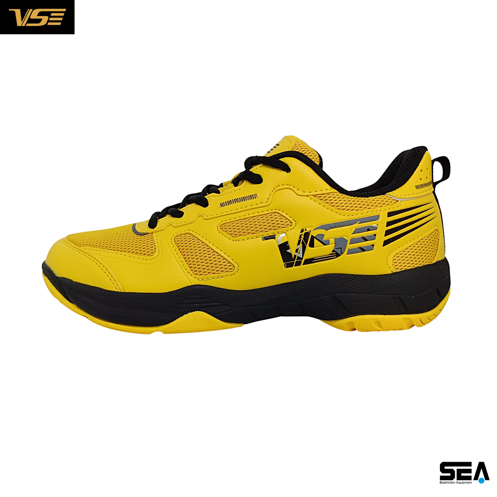 VENSON รองเท้าแบดมินตัน รุ่น VS-169 Y (U-Shape) ติดตั้งระบบซับแรงกระแทก+แผ่นคาร์บอนไฟเบอร์