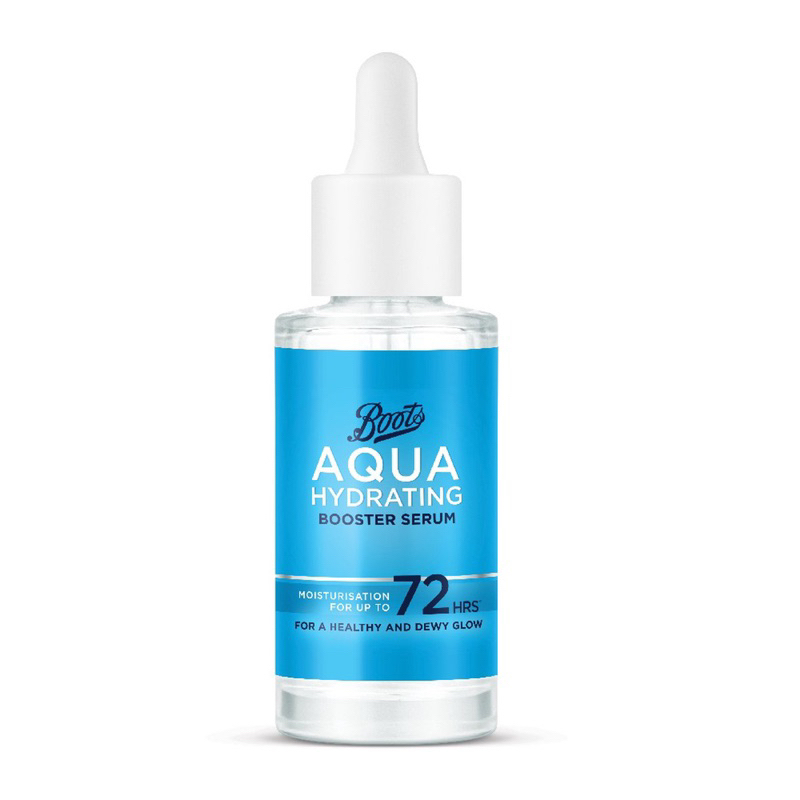 Boots Aqua Hydrating booster serum 30mL เซรั่มเติมน้ำ เพื่อคนผิวแห้ง