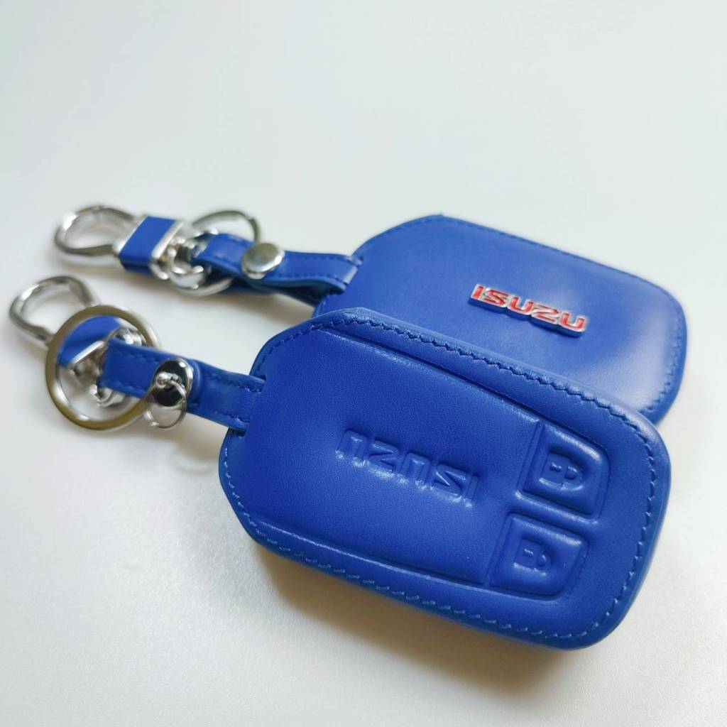 ซองหนังกุญแจ และ ABS Case สำหรับรถยนต์ ISUZU MU-X , ALL NEW D-MAX , แบบ SMARTKEY 2 ปุ่ม แบบสมาทคีย์ ตัว 2014-2019