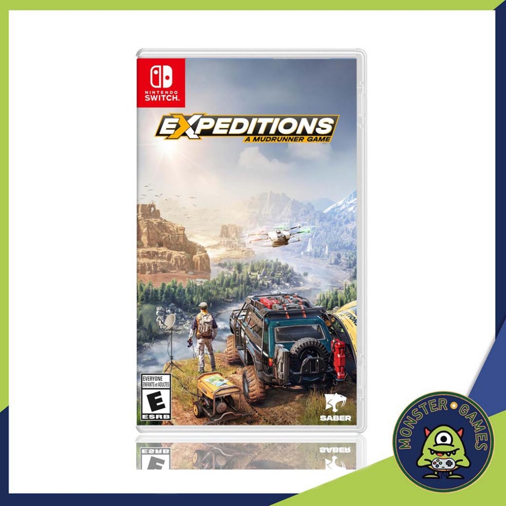 Expeditions A MudRunner Game Nintendo Switch Game แผ่นแท้มือ1!!!!! (Mud Runner Nintendo Switch)