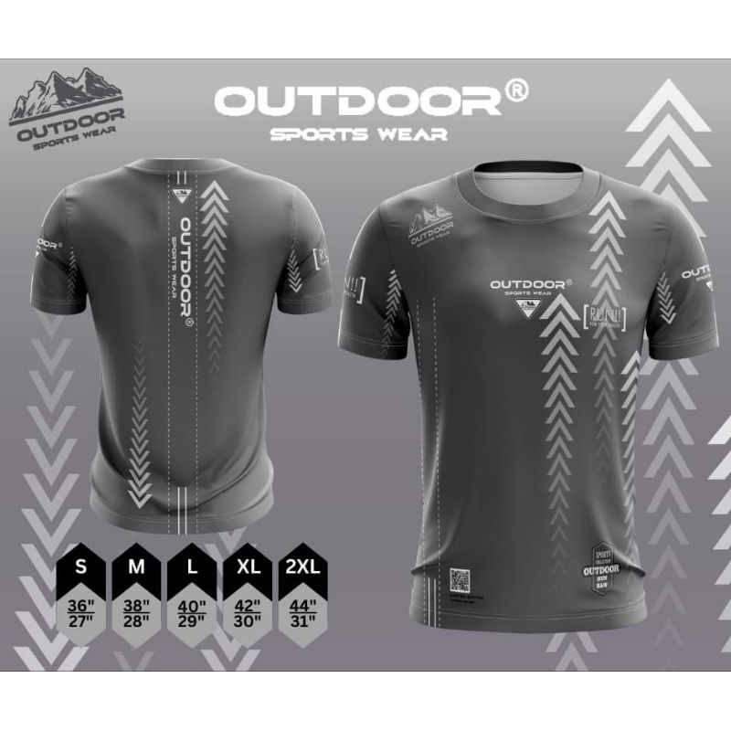 เสื้อกีฬาแขนสั้น Outdoor เนื้้อผ้าโพลีเอสเตอร์ ผ้าหนานุ่ม ใส่สบาย ไม่ร้อน มีหลายสีให้เลือก ราคา ถูกที่สุด ดีลบีเคเค แกลเลอรีภาพที่ 7