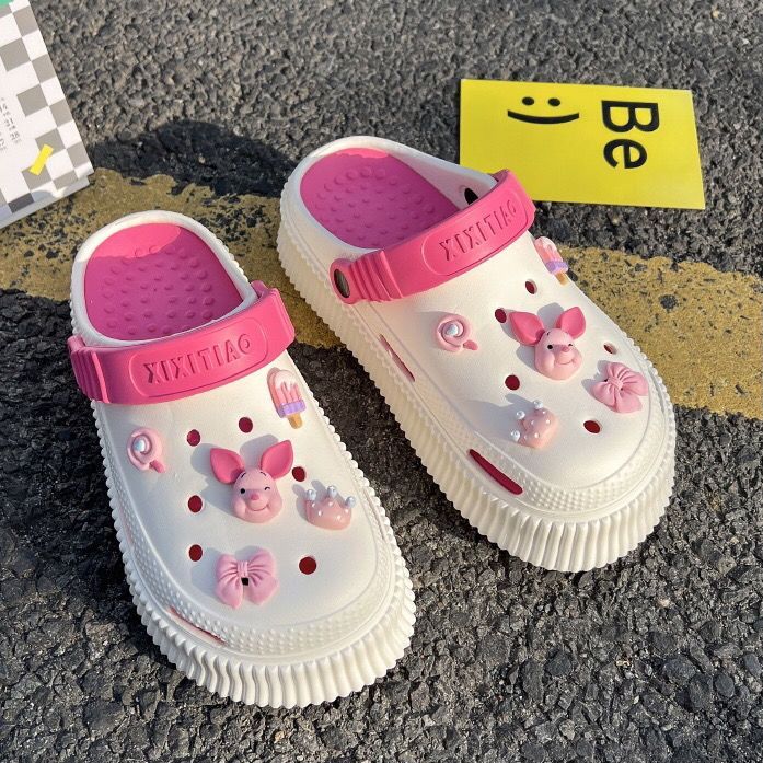 Fshoesกำลังฮิตรองเท้าแตะหัวโตทูโทน ดีไซน์สวยใหม่ไม่เหมือนใคร มีให้เลือก5สีฉ่ำๆ คุณภาพดีเกินราคาแบบนี้ของมันต้องมีแล้วป่ะ