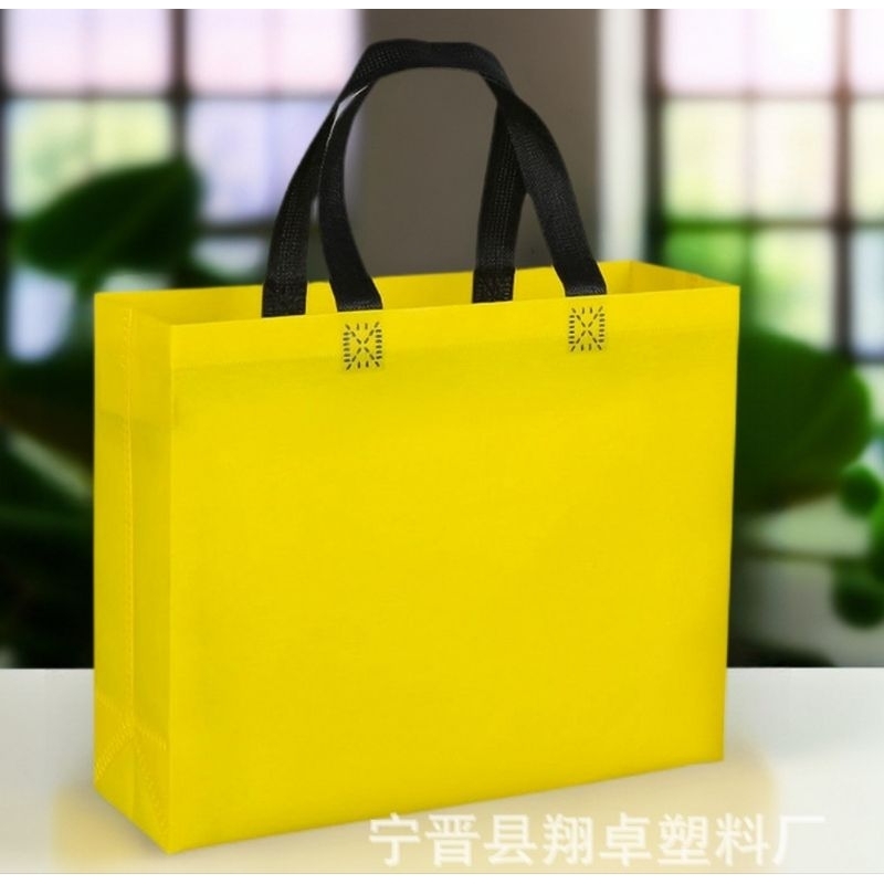 กระเป๋าผ้าสบันบอน์เคลือบ PVC กันน้ำ 100% สีสวย สกรีน ชัด เหมาะสำหรับ ลูกค้าที่นำไปใส่แบรนด์สินค้าต่างๆ แนะนำรุ่นนี้ - รูปที่ 3