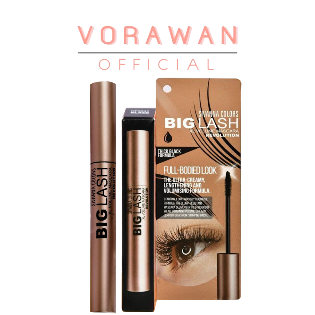 HF9047 SIVANNA COLORS HF9047 BIG LASH XL VOLUME MASCARA ซีเวนน่า คัลเลอร์ส บิ๊ก ลาซ เอกซ์แอล วอลุ่ม มาสคาร่า