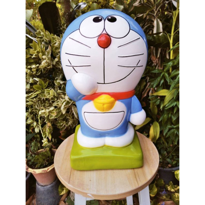 ออมสินน่ารัก#ออมสินโดเรมอน#กระปุกออมสินโดเรมอนตัวใหญ่ ขนาด 21x40 cm (กxส)#ราคาโครตถูก