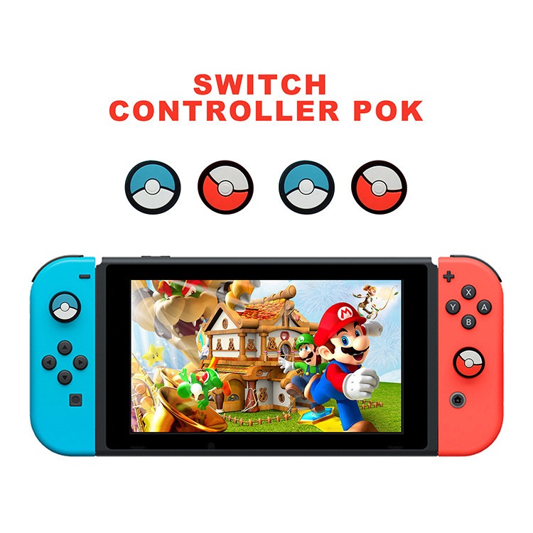 (ขายเป็นชิ้นเลือกได้) จุกยางอนาล็อคจอย Analog Caps คุณภาพ เกมNintendo Switch/Nintendo Switch oledh joy-conเลือกชิ้นได้
