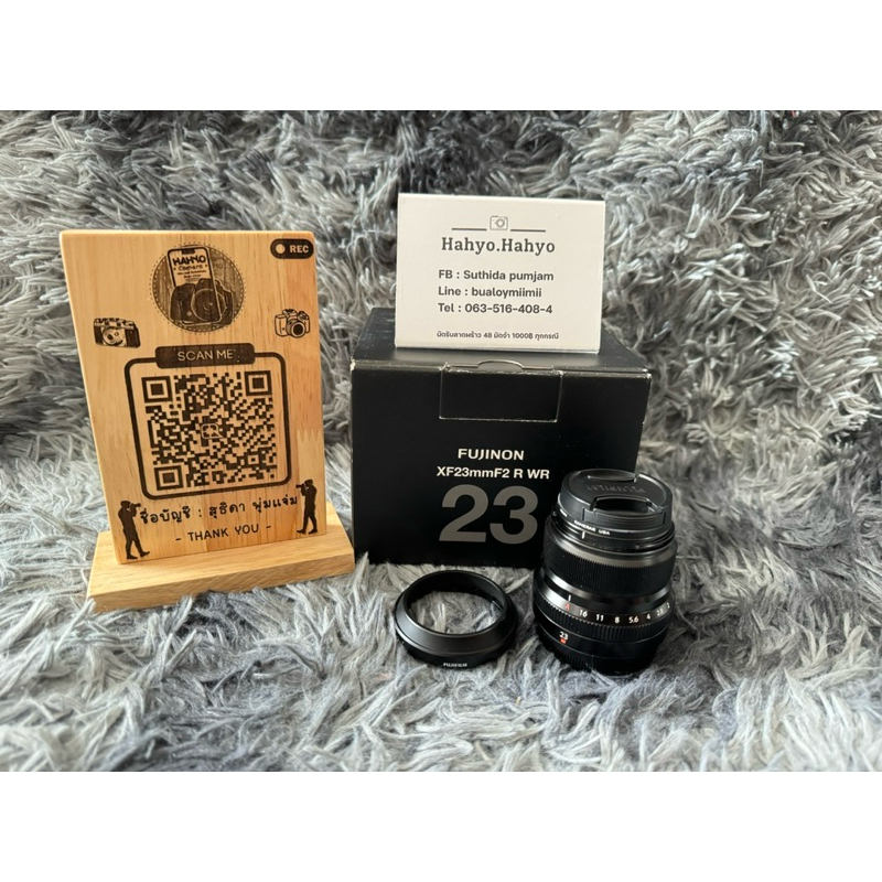 Lens xf23mm f2r for fuji 📷 มือสองพร้อมส่ง 🔥 มีบริการส่งด่วนใน กทม.🔥