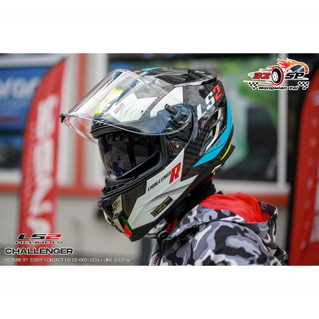 หมวกกันน็อค LS2 FF327 CHALLENGER CT2 ของแถมเพียบ ส่งไว!!! 320SP วงเวียนใหญ่