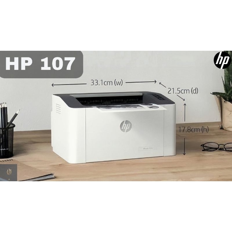 HP107LaserPrinterเครื่องปริ้นเลเซอร์ปริ้นเตอร์