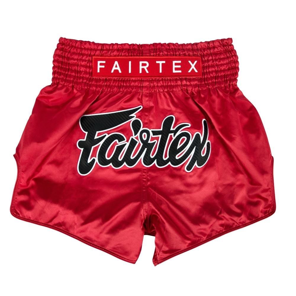 กางเกงมวยรุ่น BS1936 Muay Thai Shorts - Red Diamond