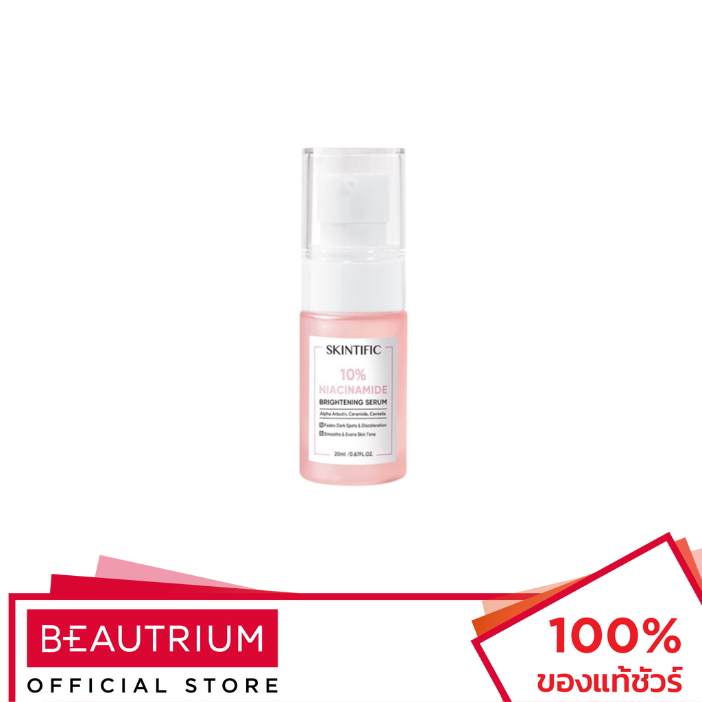 SKINTIFIC 10% Niacinamide Brightening Serum ผลิตภัณฑ์บำรุงผิวหน้า 20ml