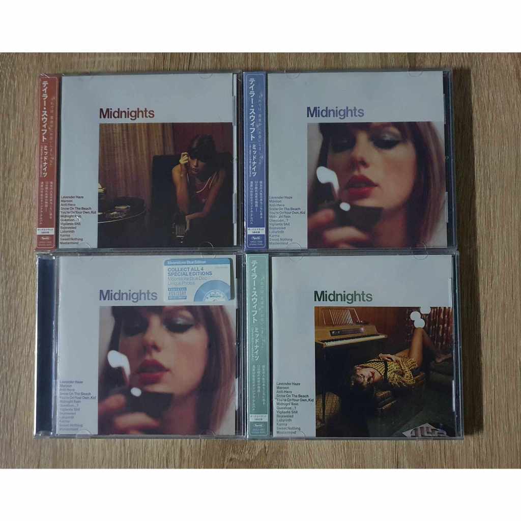 CD Taylor Swift midnights made in japan สินค้าใหม่ ลิขสิทธิ์แท้