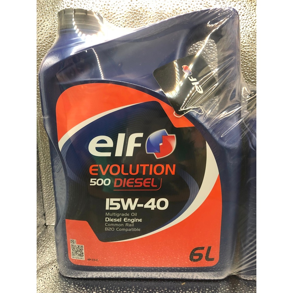 ELF Evolution Diesel 500 15W-40 6+1L เอลฟ์ อีโวลูชั่น ดีเซล 500 15W-40 6+1L