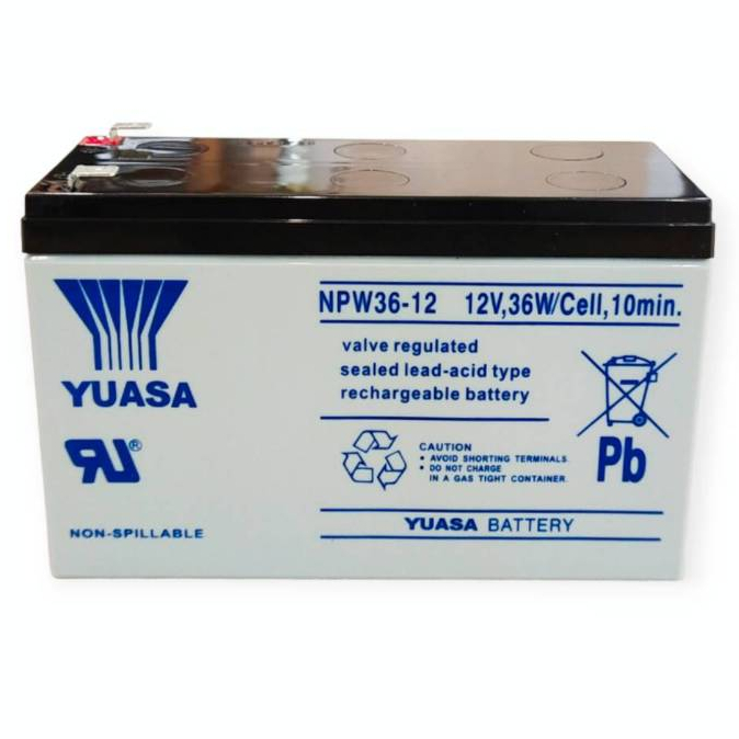 แบตเตอรี่ Yuasa NPW36-12 12V 36w
