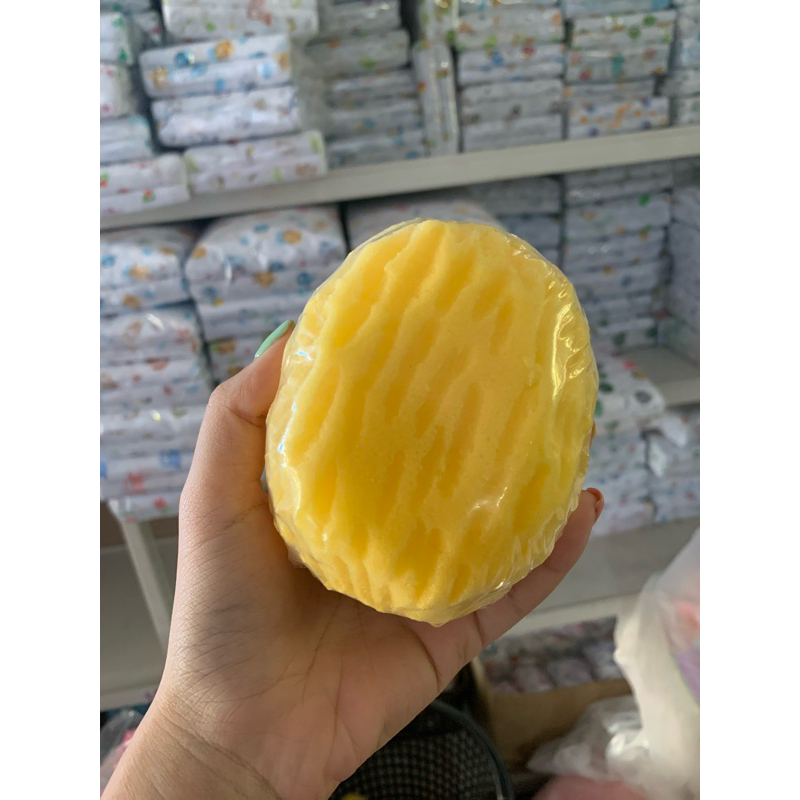 ฟองน้ำเทียมธรรมชาติอาบน้ำทารก