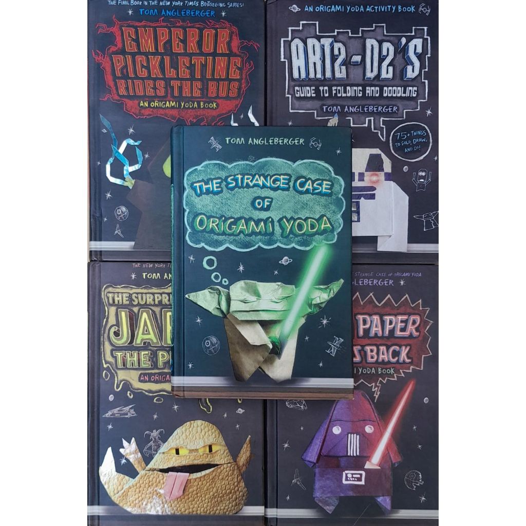 h88 Origami Yoda Book Fiction หนังสือมือสอง ปกแข็ง