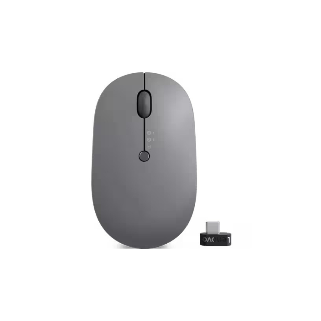 Lenovo Go Wireless Multi-Device Mouse (Storm Grey) (GY51C21211)