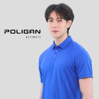 POLIGAN ULTIMATE ขายดีอันดับ 1 เสื้อโปโล ปกทรงเชิร์ต ระบายอากาศได้ดีเยี่ยม PS019 Super Flow