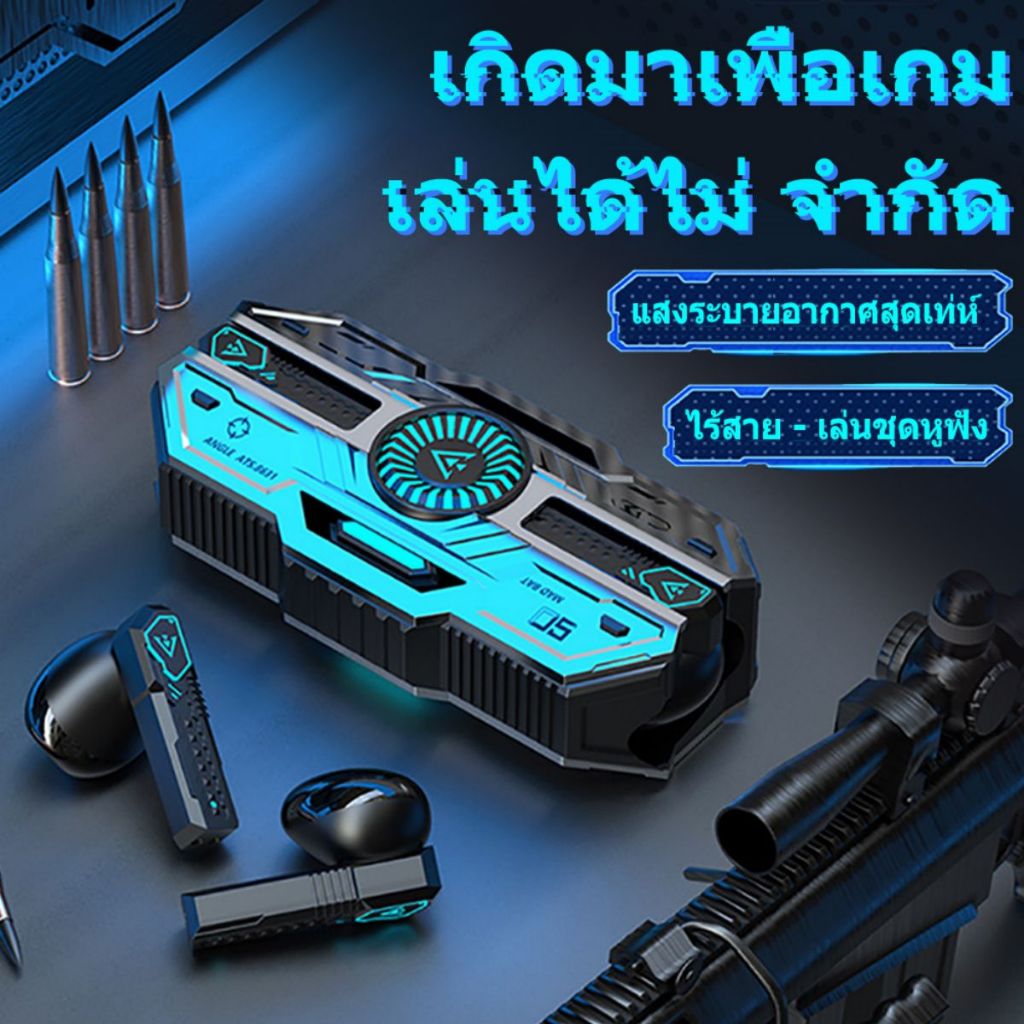 X37หูฟังบลูทูธ หูฟังสเตอริโอ หูฟังออกกําลังกาย กันน้ำควบคุมระบบสัมผัสสเตอริโอหูฟังเอียบัดไร้สายเล่นเกมหูฟังบลูทูธ faengt