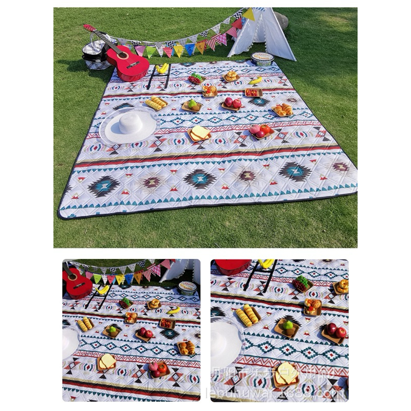 ผ้าปูรองพื้นในเต็นท์แบบกันน้ำได้ทอหนา5ชั้น ส่งจากไทย