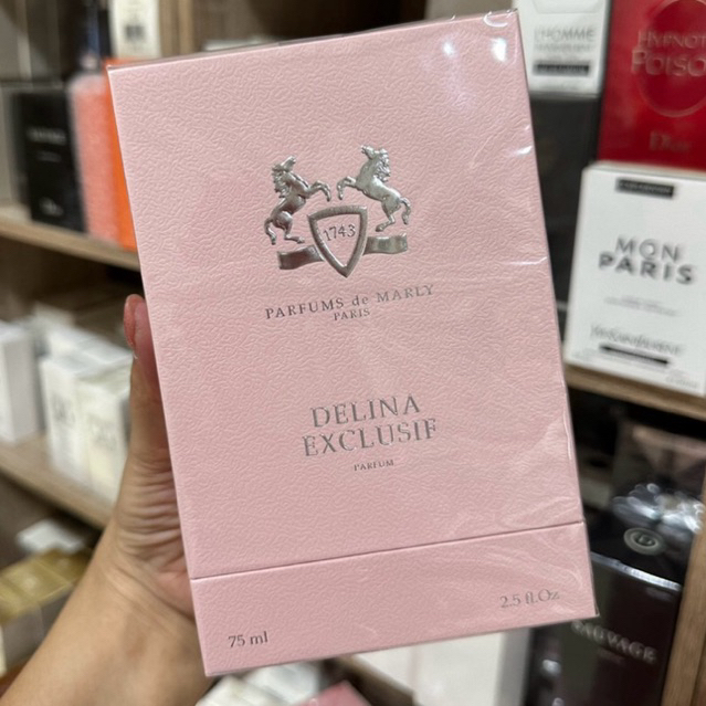 🌸 Parfums De Marly Delina Exclusif EDP 75ml (💯💯กล่องซีลแท้💯💯)