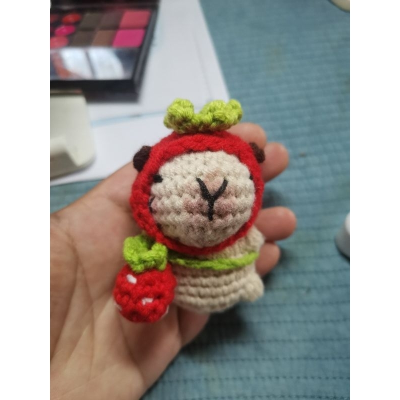 ตุ๊กตาไหมพรม คาปิบาร่า
