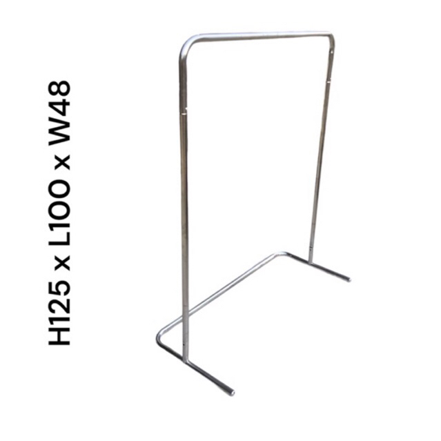 FH-U3/ ราวแขวนผ้ามินิมอล ราวสแตนเลส (SUS304/SUS201)(Made to order 7-10 วัน)