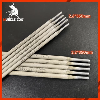 MUSCLE COW ลวดเชื่อมไฟฟ้า 2.6x350มม 3.2×350มม 1กิโล ลวดเชื่อมเหล็กเหนียว เชื่อมง่า