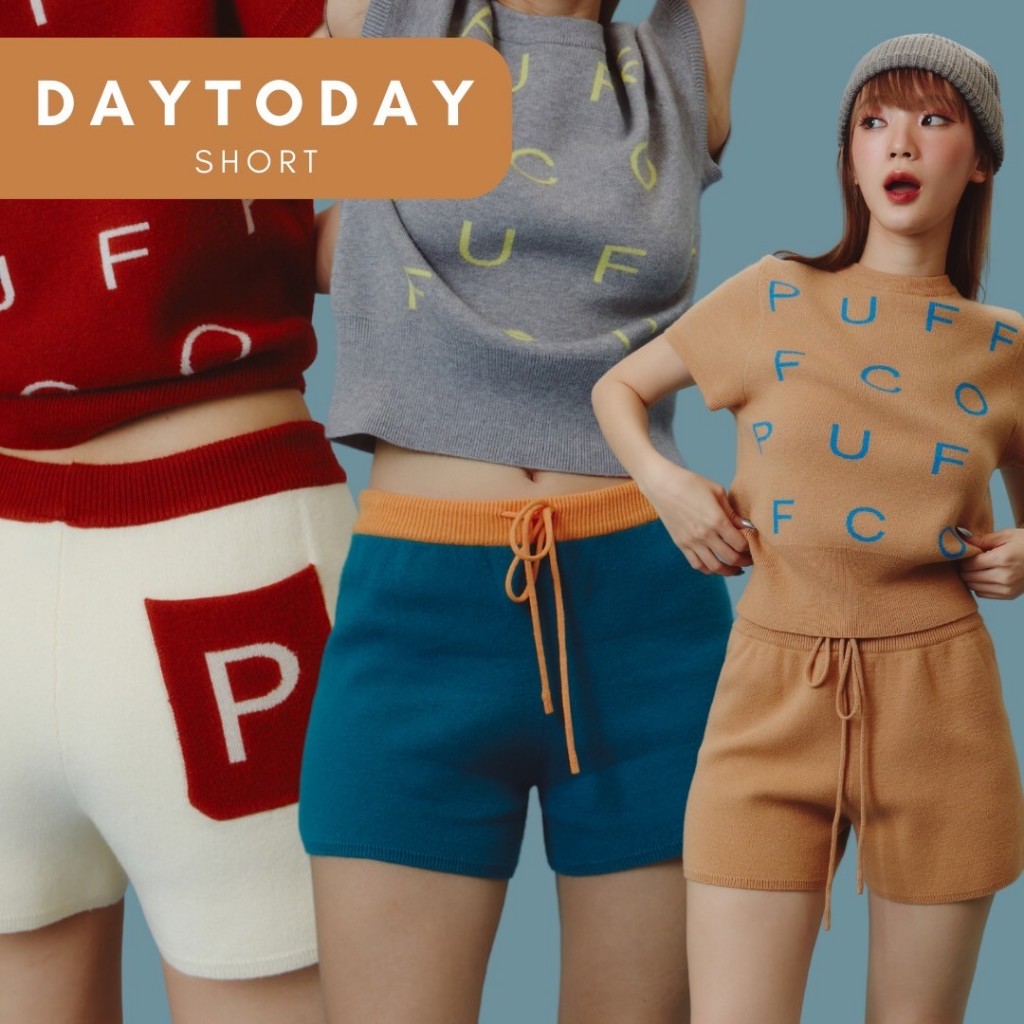 PUFFCOWEAR : Day-To-Day Short