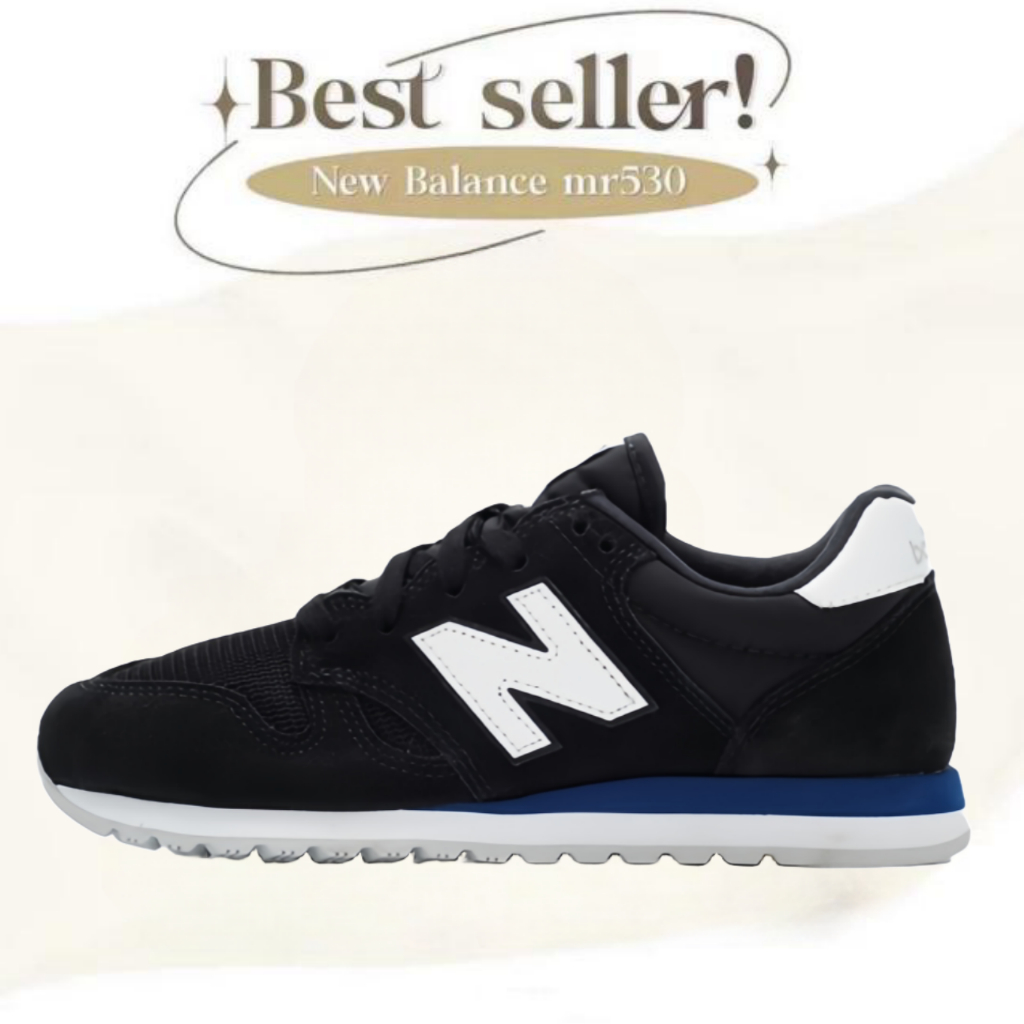 （ของแท้ 100 %）New Balance NB 520 สีดำ ผู้ชาย ผู้หญิง รูปแบบ รองเท้า