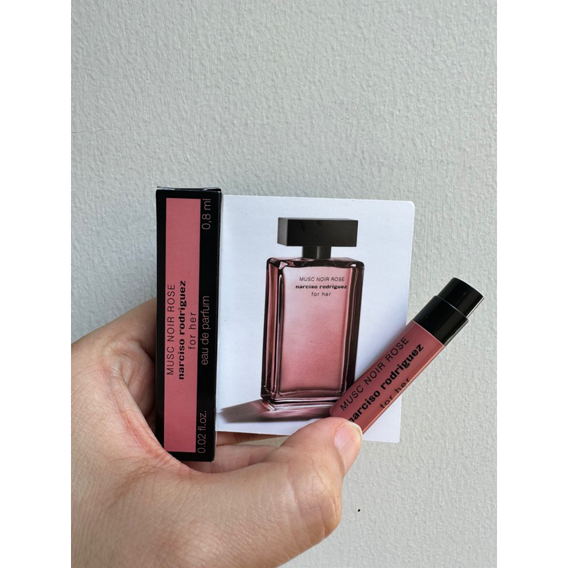 Vial Narciso Rodriguez Musc Noir Rose for her EDP 0.8ml น้ำหอมไวออลแท้