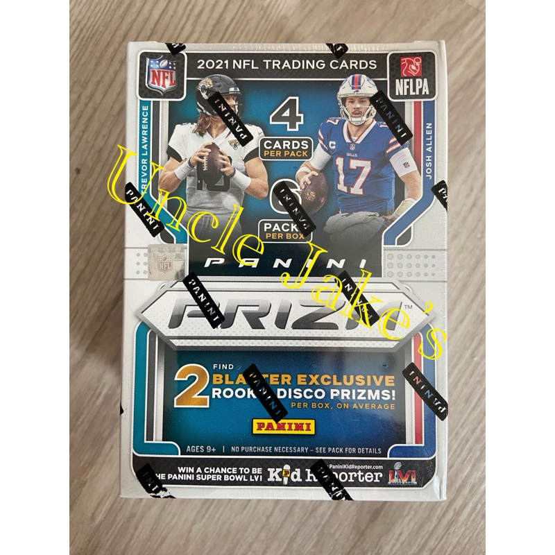 🎄X-Mas Sell🎁 2021 Panini Prizm NFL Football Blaster Box (24 cards)