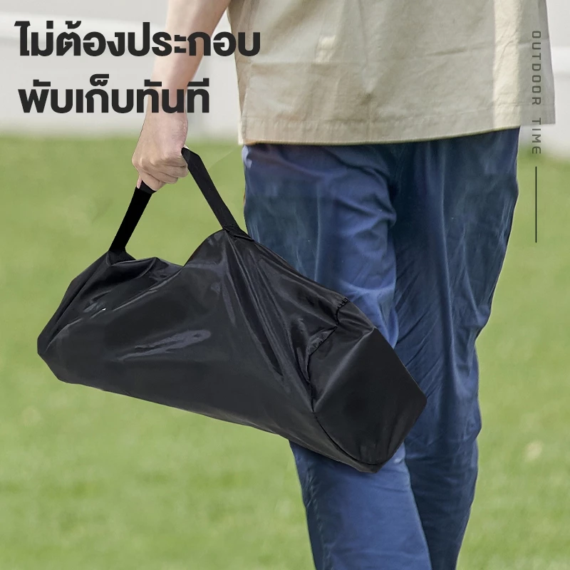 Freehike เก้าอี้แคมป์ปิ้งพับได้ พกพาได้ อลูมิเนียมรับน้ำหนัก 300 กก thumbnail 8