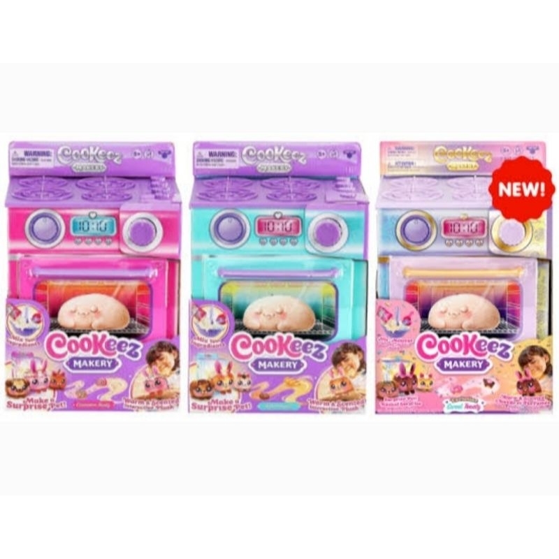 ของแท้พร้อมส่ง Cookeez Makery Oven Cinnamon, Baked, Exclusive Sweet Treatz Mix & Make Plush เตาอบตุ๊กตา มีเสียง กลิ่นหอม