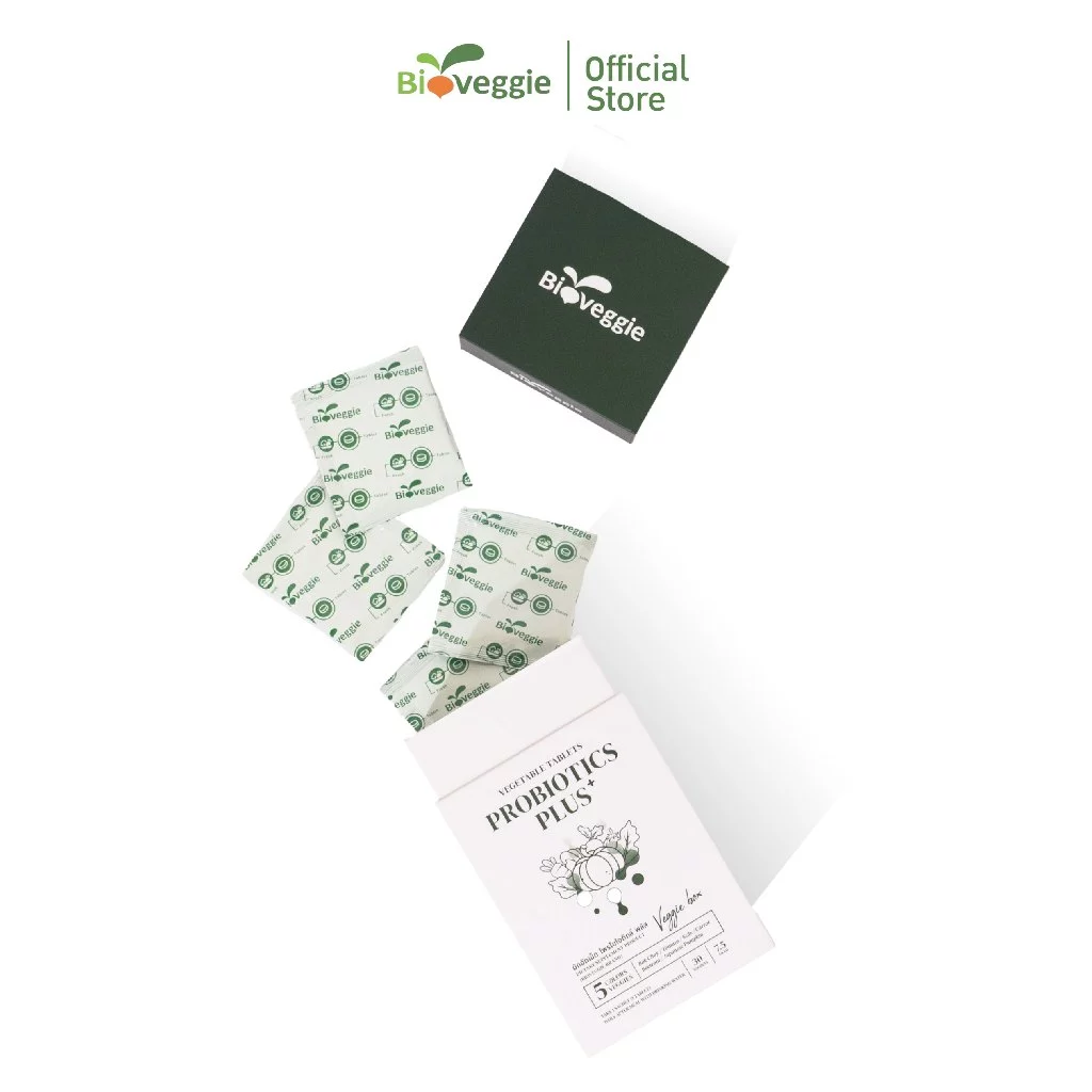 Bioveggie ProbioticsPlus [Pro+] ผลิตภัณฑ์เสริมอาหาร โพรไบโอติกส์ พลัส ผักอัดเม็ด (แบรนด์ ไบโอเวกกี้) thumbnail 3