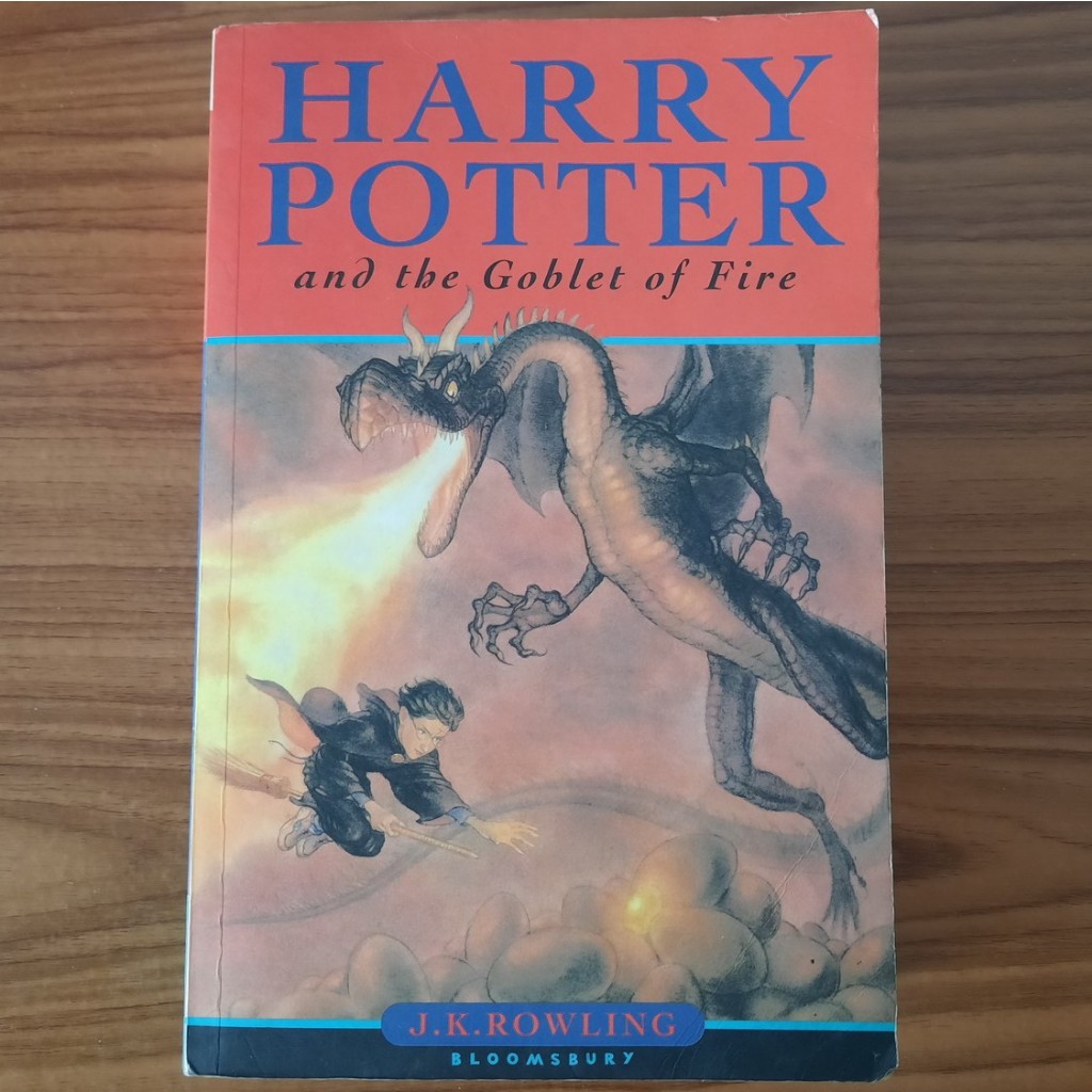 (มือสอง) [ภาษาอังกฤษ] Harry Potter and The Goblet of fire แฮร์รี่ พอตเตอร์ กับ ถ้วยอัคนี English Version Textbook โดย J.