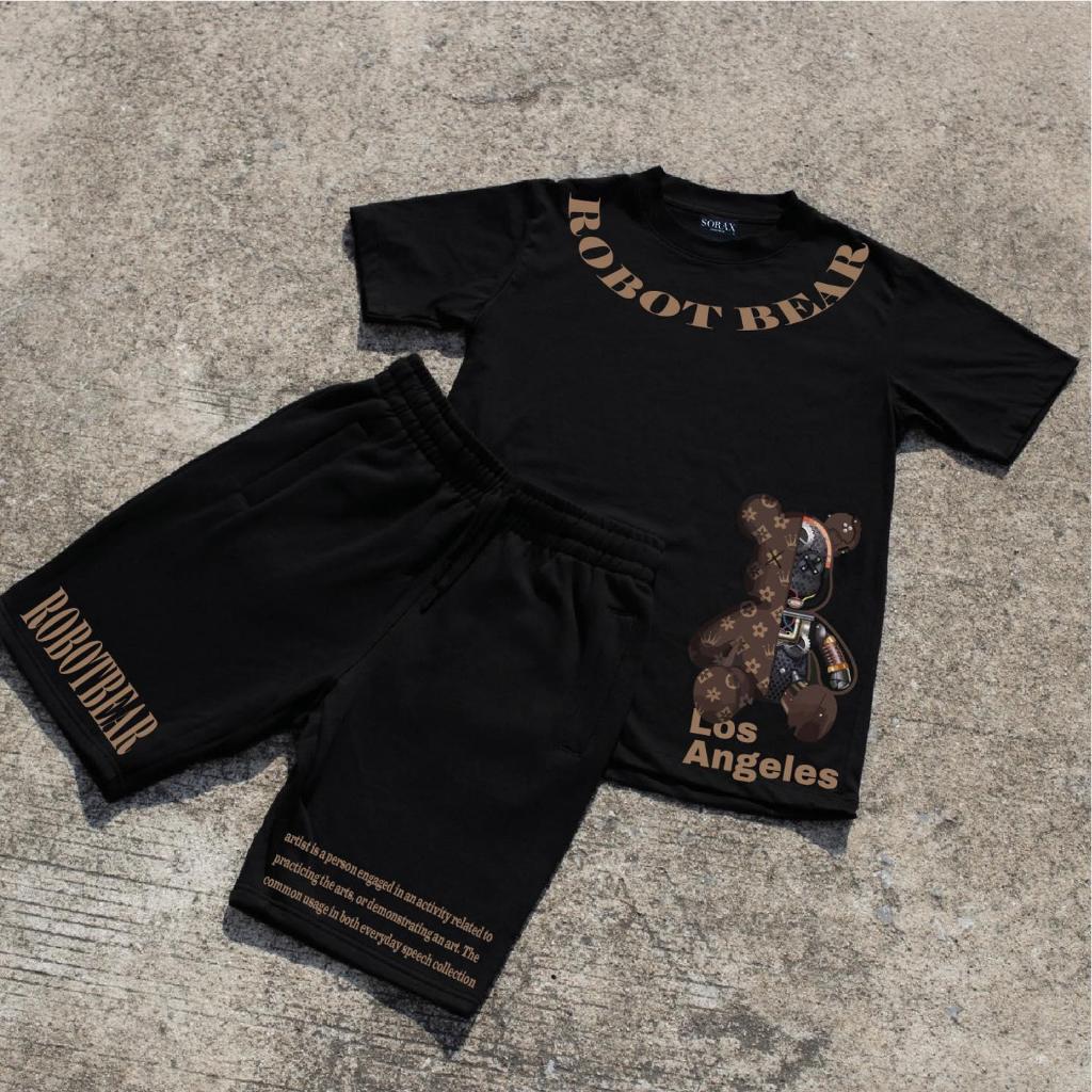 ชุดเซ็ต ชุดเซ็ต Brown Simple Dry ผ้า Cotton เกรดส่งออก พรีเมี่ยม SP16