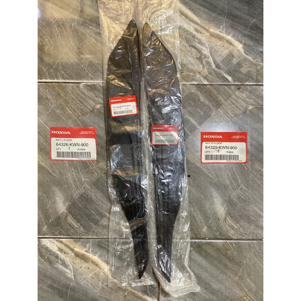 ยางวางเท้า PCX125 , PCX150ตัวแรก ของแท้เบิกศูนย์