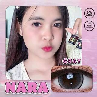 💋 Wink Nara/Lila Gray Brown  บิ๊กอาย สุดปังพร้อมส่ง คอนแทคเล…