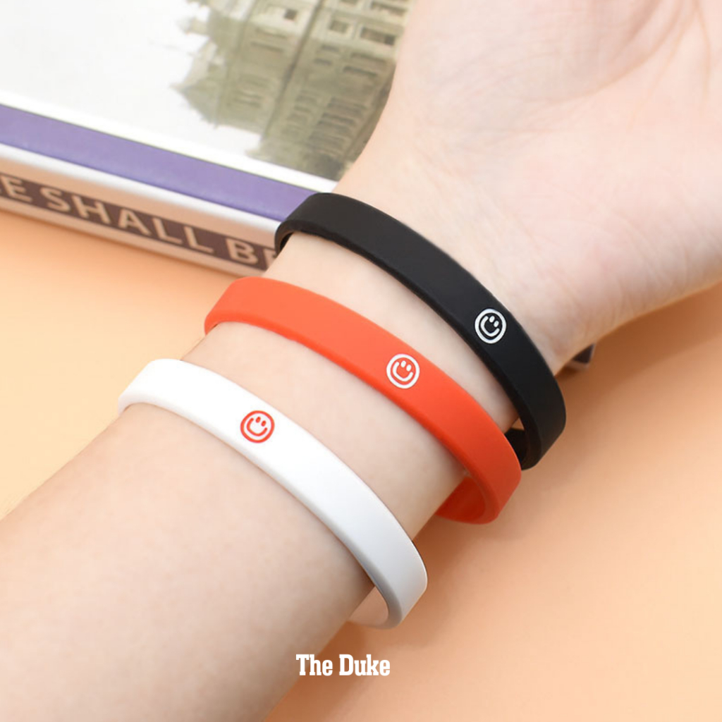 ยิ้มเข้าไว้ Smile ริสแบรนด์ Wristband กำไลข้อมือ
