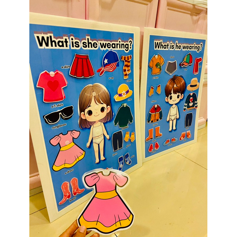 What’s he/she wearing? Board game แต่งกายน่ารัก