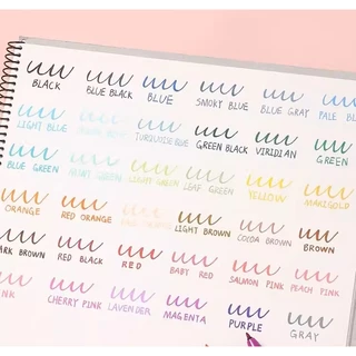 Zebra clickart ปากกาเมจิก แบบหัวกด ปากกาหมึกกันน้ำ ขนาดหัว 0.6 MM นำเข้าจากญี่ปุ่น เลือกสีได้ คลิกอาร์ท ปากกาเขียนหัวข้อ